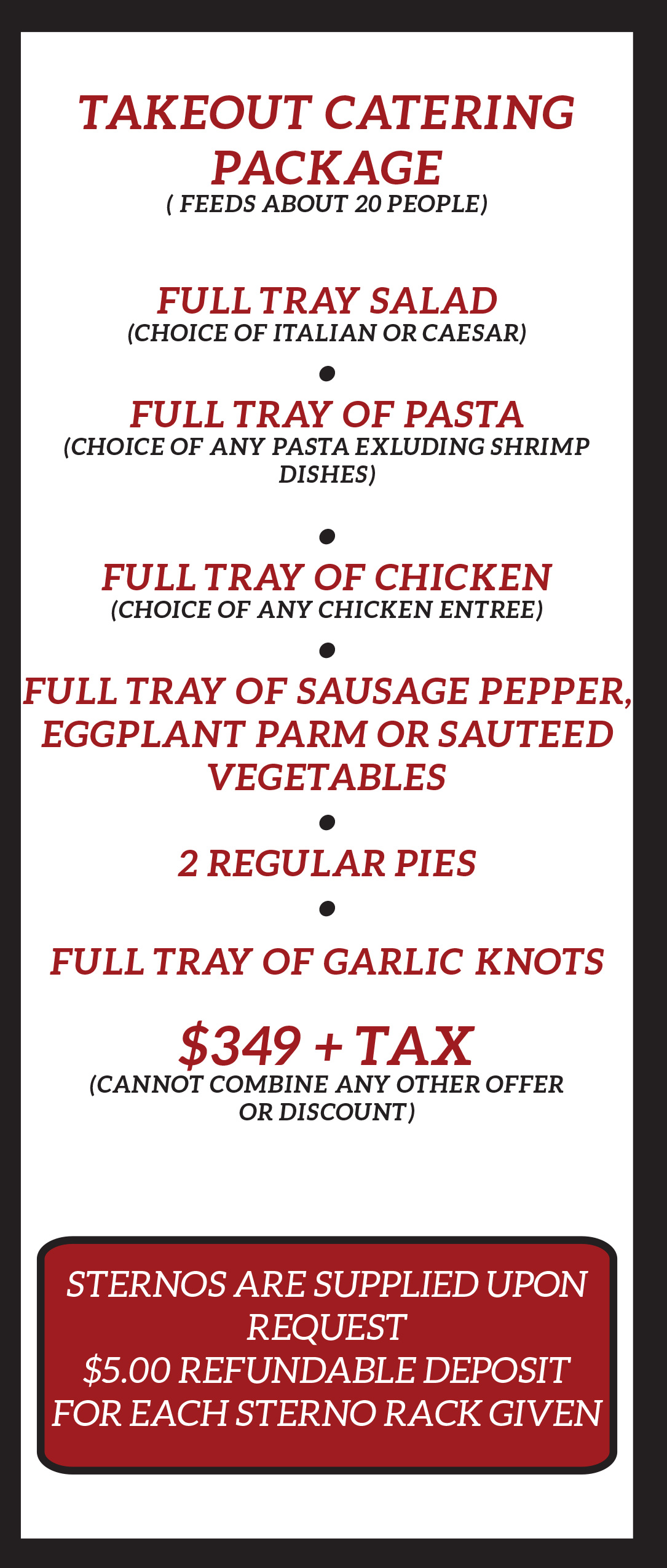 Catering